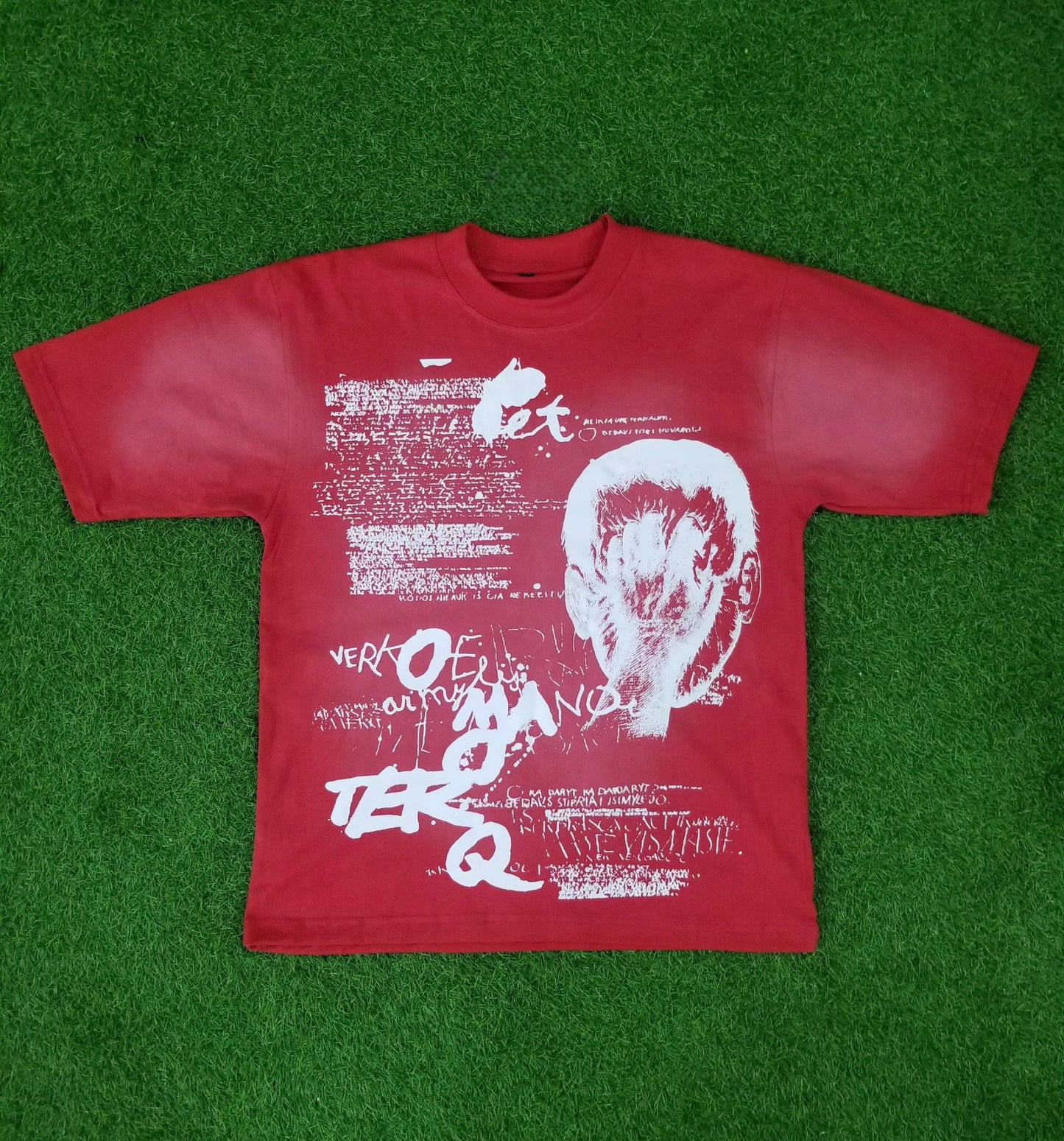 MP Baby Face Grapic Red Tee